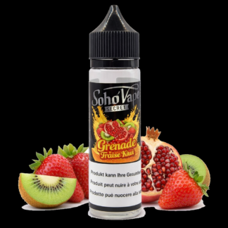 SOHO'VAPE SECRET - Grenade, fraise, kiwi