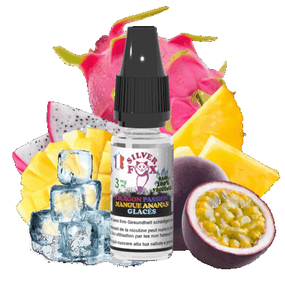 Vaping in Paris - SILVER-FOX - DRAGON PASSION MANGUE ANANAS 10ml