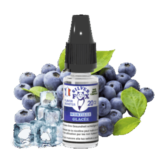Vaping in Paris - SILVER-FOX - MYRTILLE GLACÉE 10ml