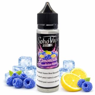 SOHO'VAPE SECRET - limonade framboise bleue