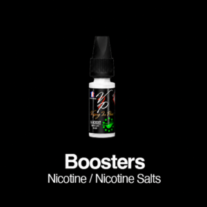 Unflavoured nicotine boosters