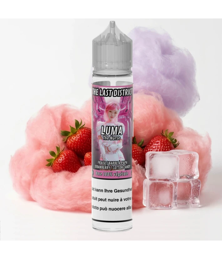 Vaping in Paris - THE LAST DISTRICT LUMA - Fraise, Barbe à papa