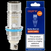 RÉSISTANCES BVC NAUTILUS - ASPIRE | PACK X5 | 13 W - 15 W MESH