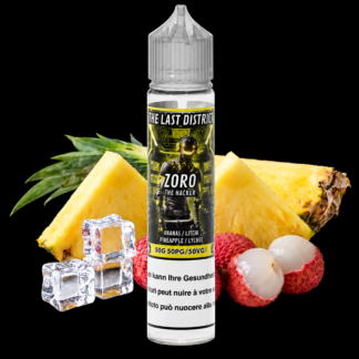 Vaping in Paris - THE LAST DISTRICT ZORO - Ananas, Litchi